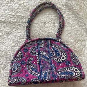 Vera Bradley EUC Boysenberry Eloise Purse Shoulder Bag